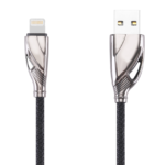 nylon braided zincalloy USB charging cable nylon