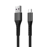 micro USB data cable nylon braided