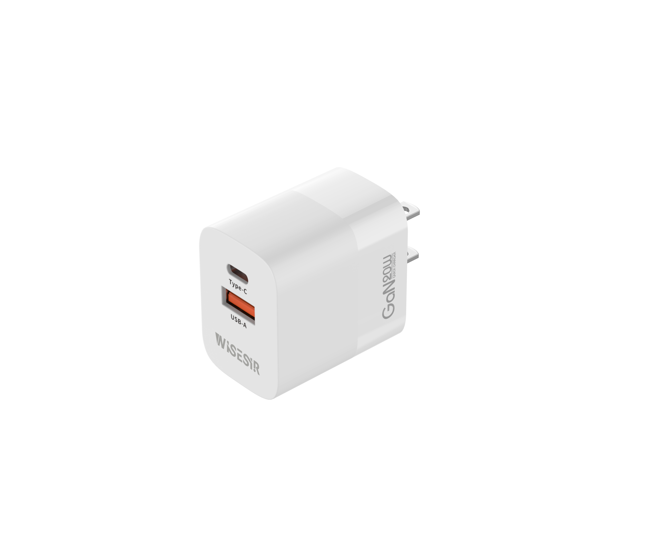 W4充电头.3728 GaN 20W PD Fast Charger - Image 1