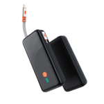 10000mAh portable power bank with cable