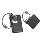 power bank with charging cable