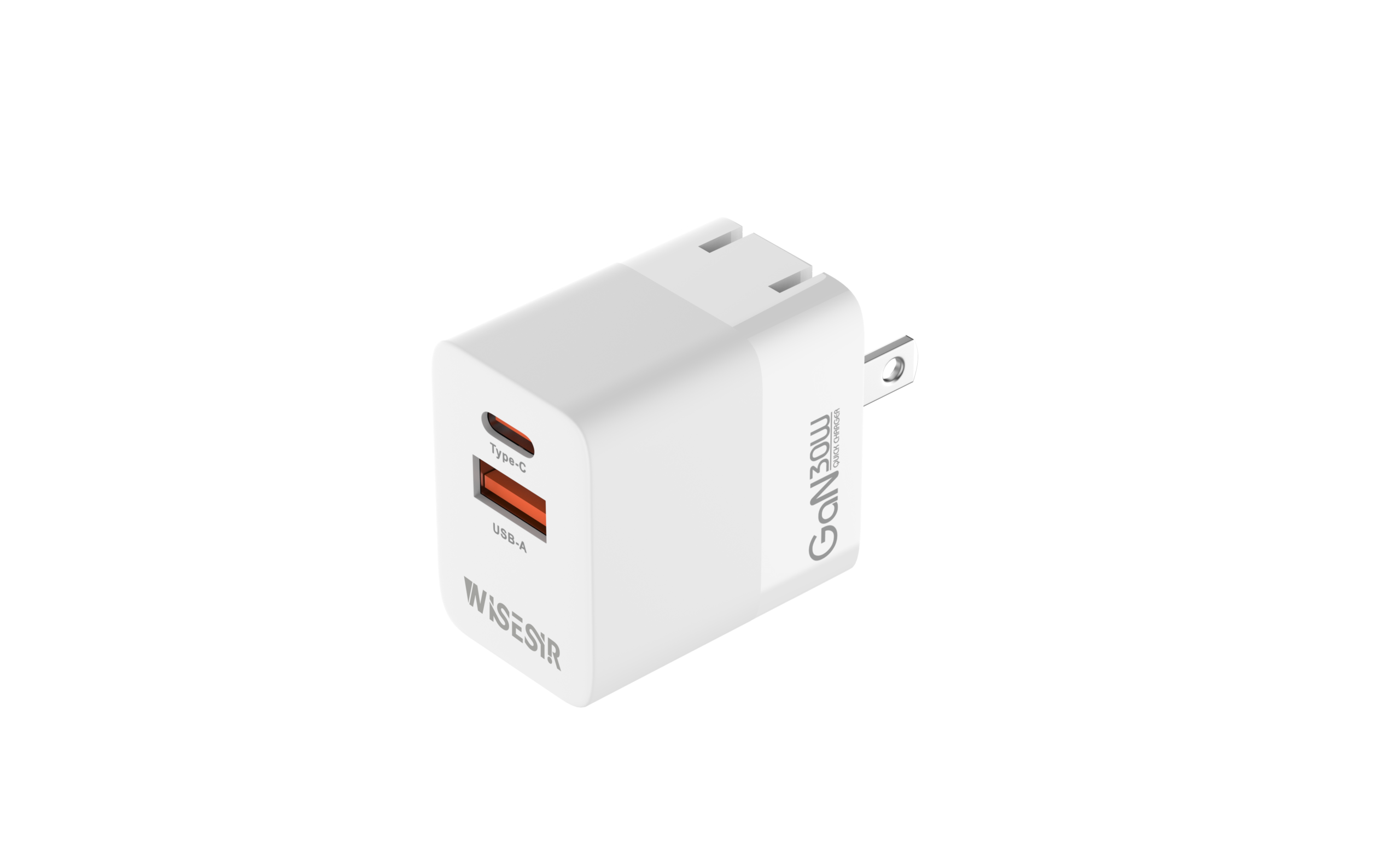 充电头.3745 WISESIR compact 30W USB C power adapter - Image 1